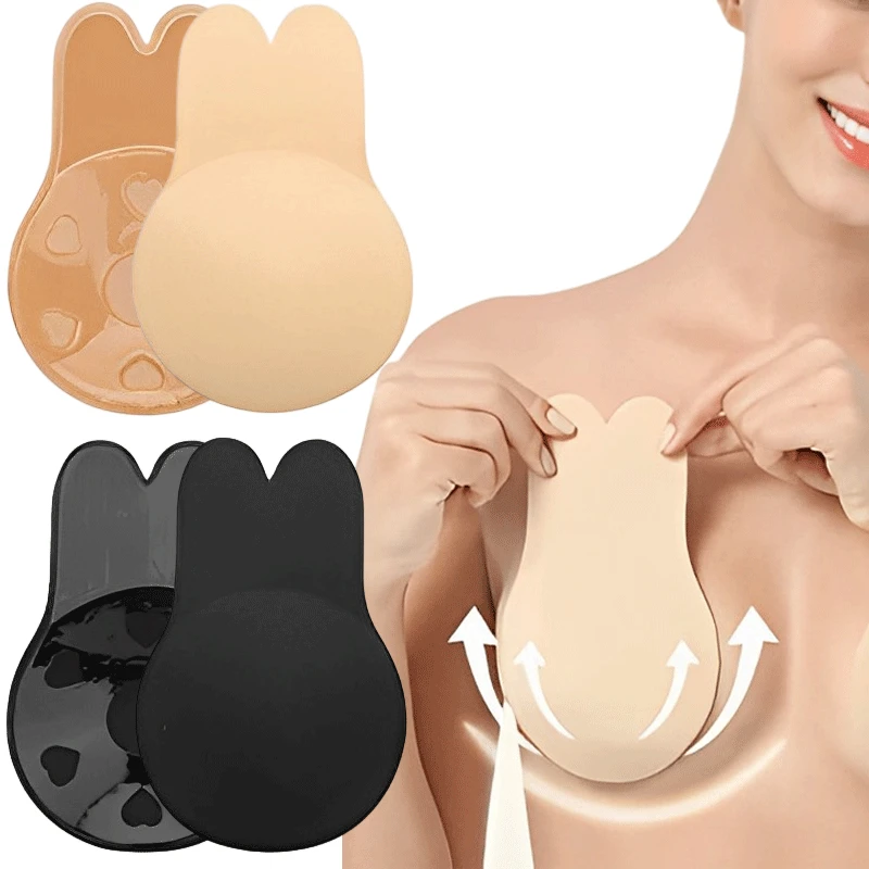 여성은 브래지어를 밀어 자체 접착 실리콘 Straple - Push Up Bra Silicone 리뷰 및 가격